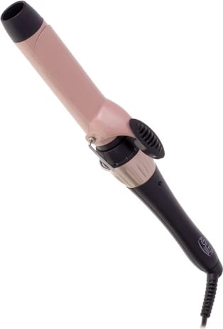 mashë flokësh, Adler AD 2118, 32mm, kontroll temperature 140-200°C, cilindër qeramik, rozë/zezë