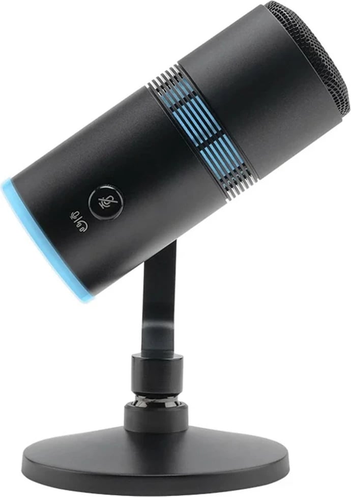 Mikrofon Thronmax Capsule V8, RGB, me reduktim zhurme, i zi