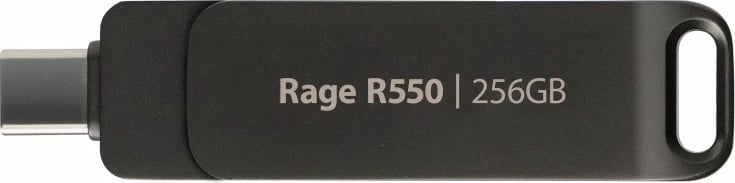 Pendrive Patriot Rage R550, 256GB, USB Type-C/USB A, E zezë