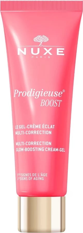 Gel-krem fytyre për femra Nuxe Prodigieuse Boost Illuminating, 40ml Gel-krem fytyre për femra Nuxe Prodigieuse Boost Illuminating, 40ml