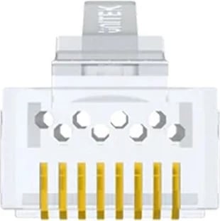 Konektorë RJ45 Unitek Cat 6, set 100 copë