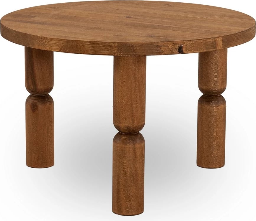 Tavolinë kafeje Skye Decor, Ida 60, ngjyrë geshtenje