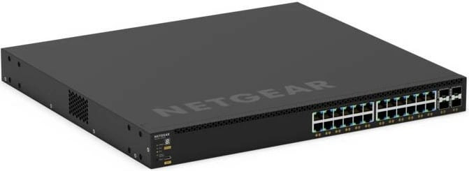 Switch NETGEAR GSM4328-100AJS, Managed, L3, Gigabit Ethernet, PoE, Rack mounting, 1U, e zezë