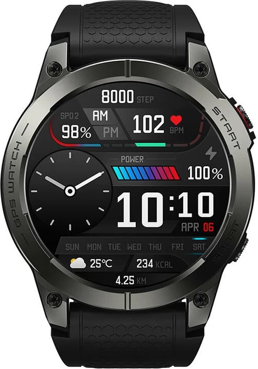 Smartwatch Zeblaze Stratos 3, 1.43", AMOLED, GPS, i zi