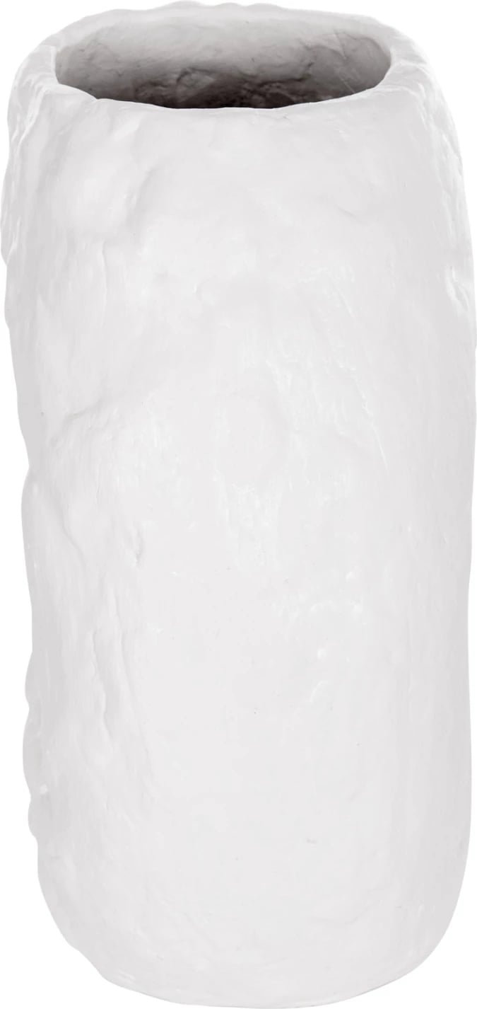 Vazo dekorative tavoline NAMENTIS, terrakotë, e bardhë, FH4673.02S, 22x13x28cm