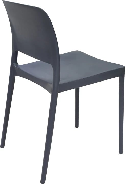 Karrige Fenxy, polipropilen, ngjyrë e zezë, 38x42x77cm