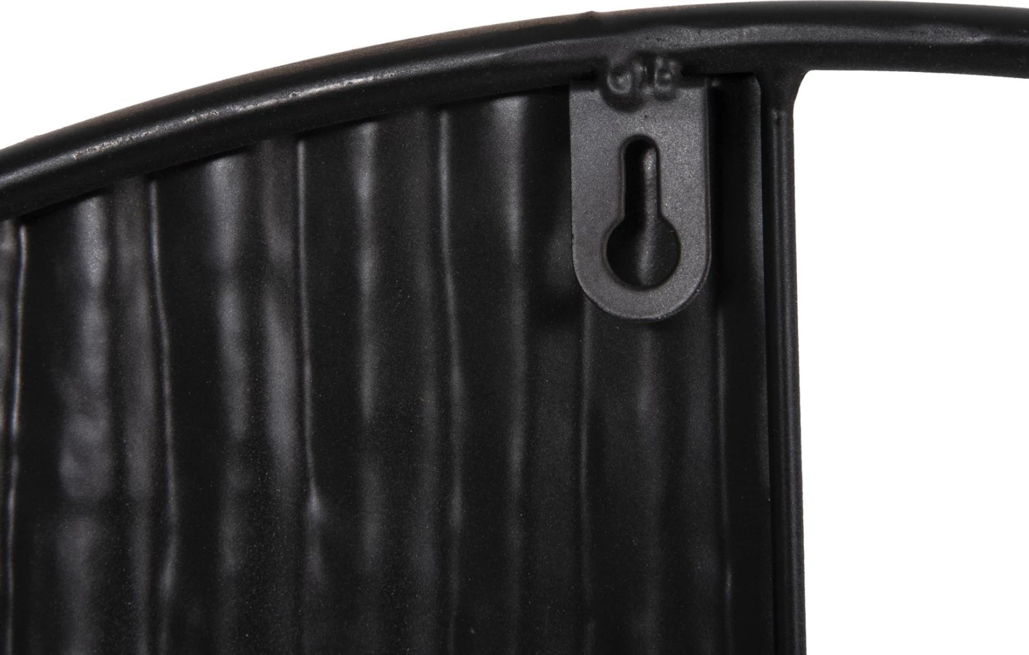 Dekor muror i rrumbullakët, FH4202, metal, ngjyrë ari-zi-bardhë, Φ60 cm