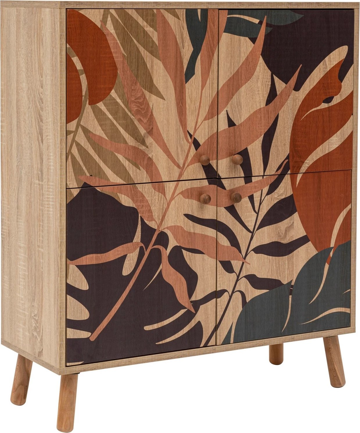 Set mobiljesh për korridor, Sonomo & blu e errët, Skye Decor, Multilux - Palm - 1048