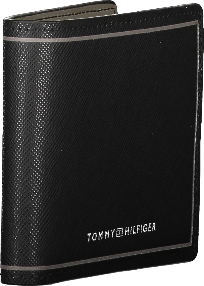 Portofol për meshkuj TOMMY HILFIGER, i zi