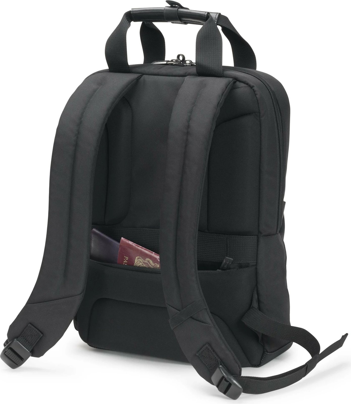 Çantë shpine DICOTA ECO Slim PRO, 14.1", rrip shpatullash, e zezë