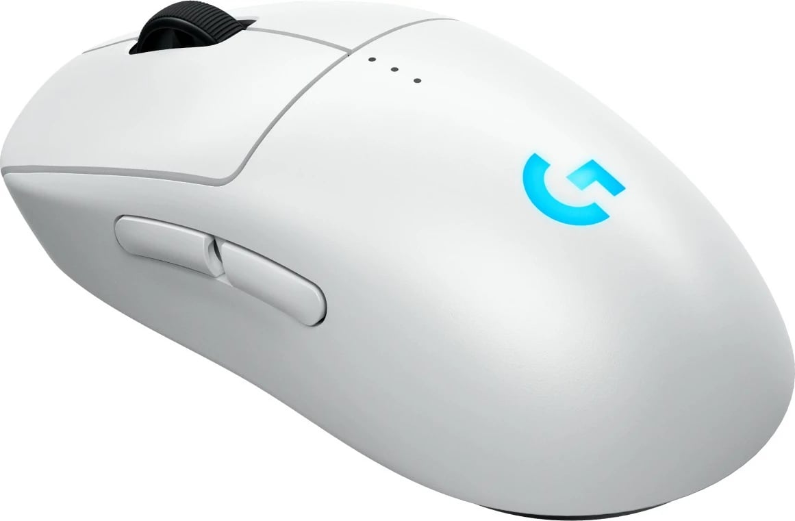 Maus Logitech G PRO 2 LIGHTSPEED, 32000 DPI, i bardhë