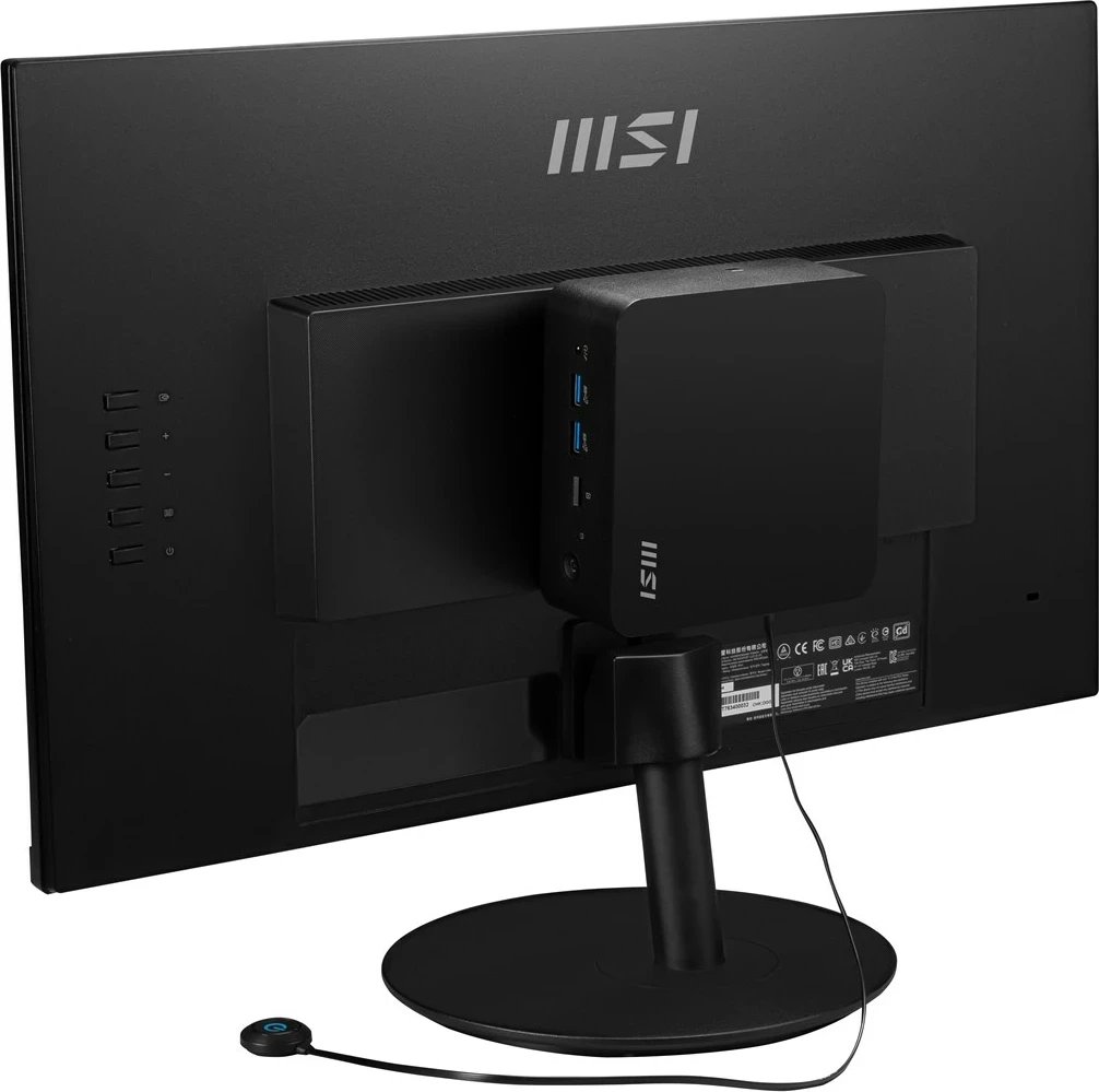 Kompjuter MSI Cubi NUC 1M-002EU, Intel Core 5 120U, 8 GB RAM, 512 GB SSD, Windows 11 Pro, Zi