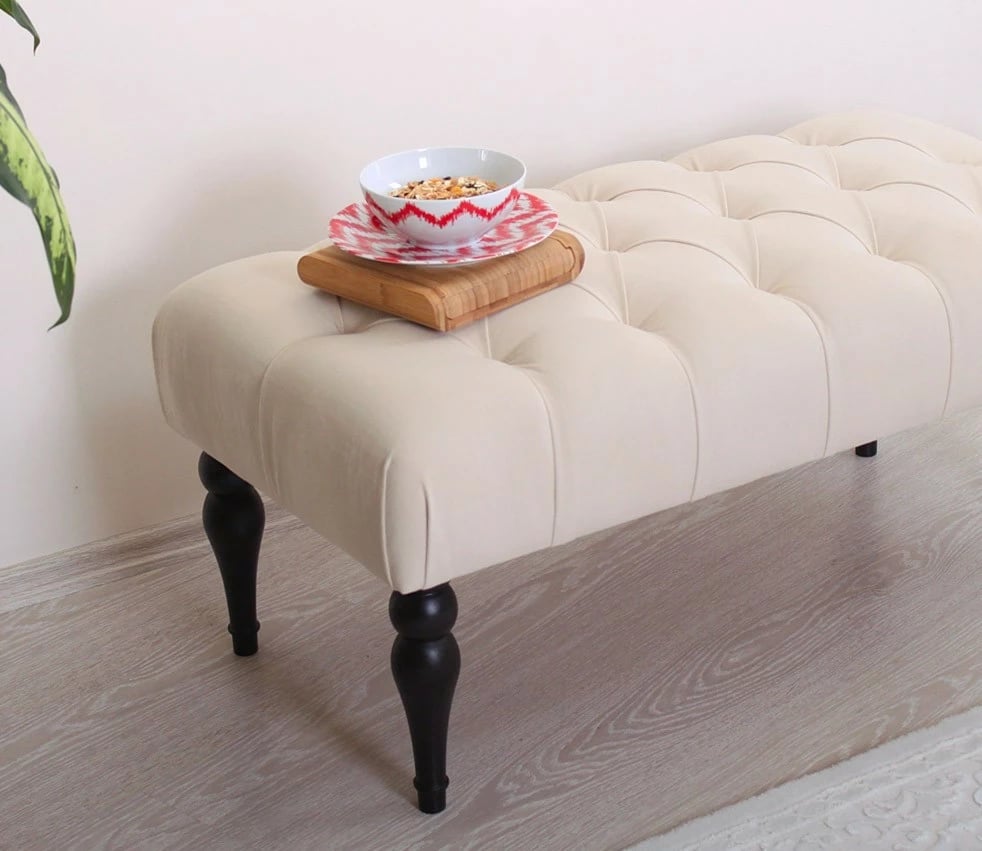 Bankë Atelier del Sofa, Missus, kadife krem