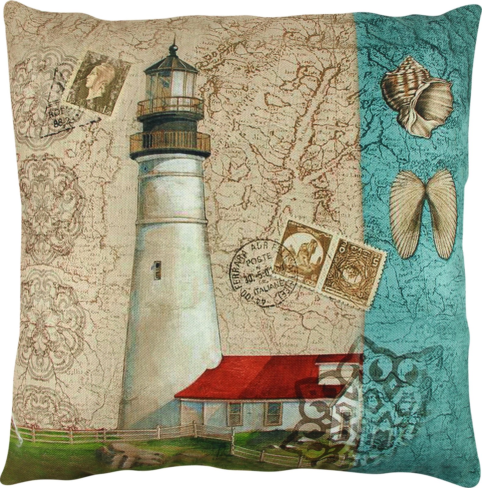 Jastëk dekorativ Evila Originals, A12606, shumëngjyrësh, 43x43cm