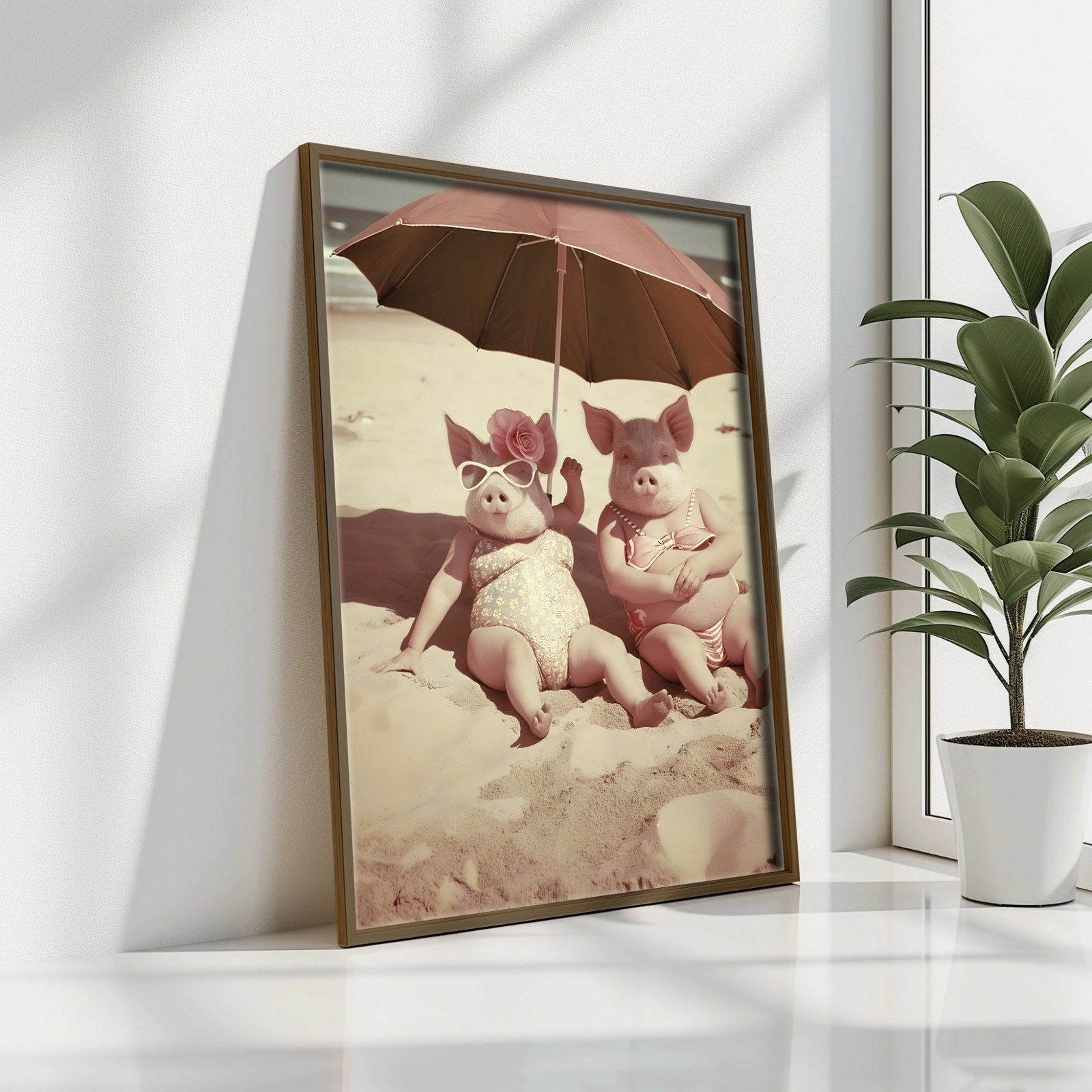 Pikturë dekorative me kornizë, MDF, shumëngjyrëshe, GE098-L