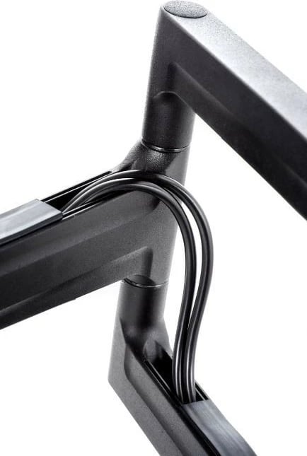 Mbajtës muri për monitor/TV Edbak VSM653, 49-65 inç, rrotullues, alumini, i zi