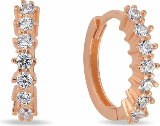 Vathë argjendi Jumeon, rozë gold dhe të bardhë, NRZ999155