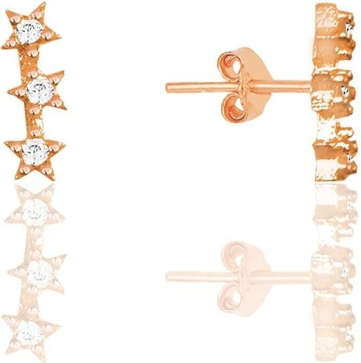 Vathë argjendi, ngjyrë ari rozë, Jumeon, SGTL12185, 8mm