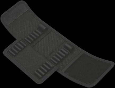 Çantë palosëse veglash Wera 05136477001, e zezë, 145x90x21mm