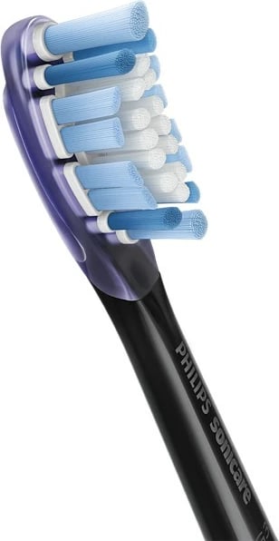 Koka zëvendësuese për furçë dhëmbësh Philips Premium Gum Care HX9052/88, 2 copë, e zezë