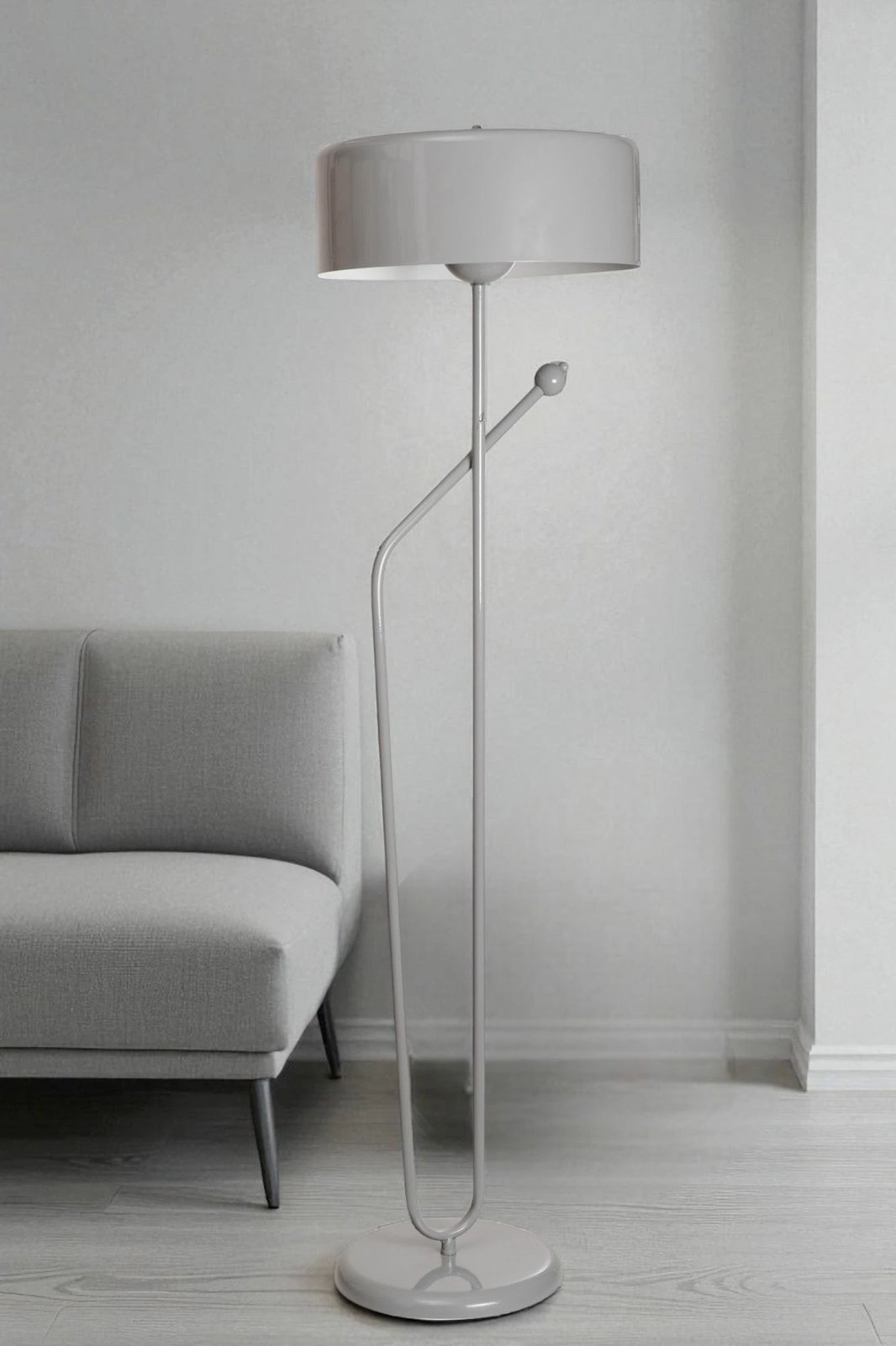 Llambë dyshemeje Opviq, 8929-5, ngjyrë gri