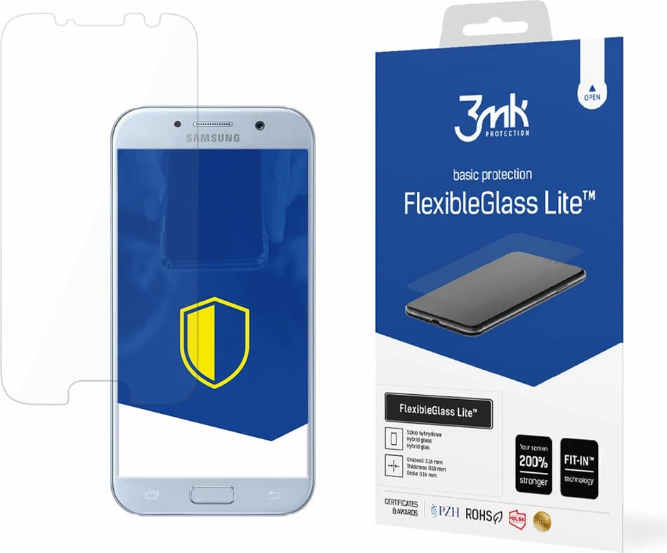 Mbështjellës xhami hibrid 3mk FlexibleGlass Lite për Samsung Galaxy A5 2017