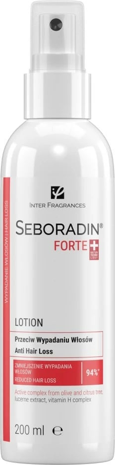 Losion kundër rënies së flokëve SEBORADIN Forte për femra, 200ml