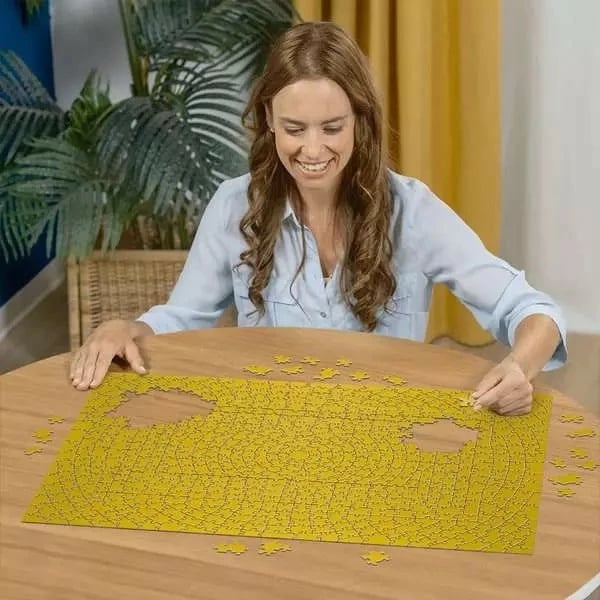 Puzzle Ravensburger Krypt Golden 631 pjesë, 70x50cm, ari
