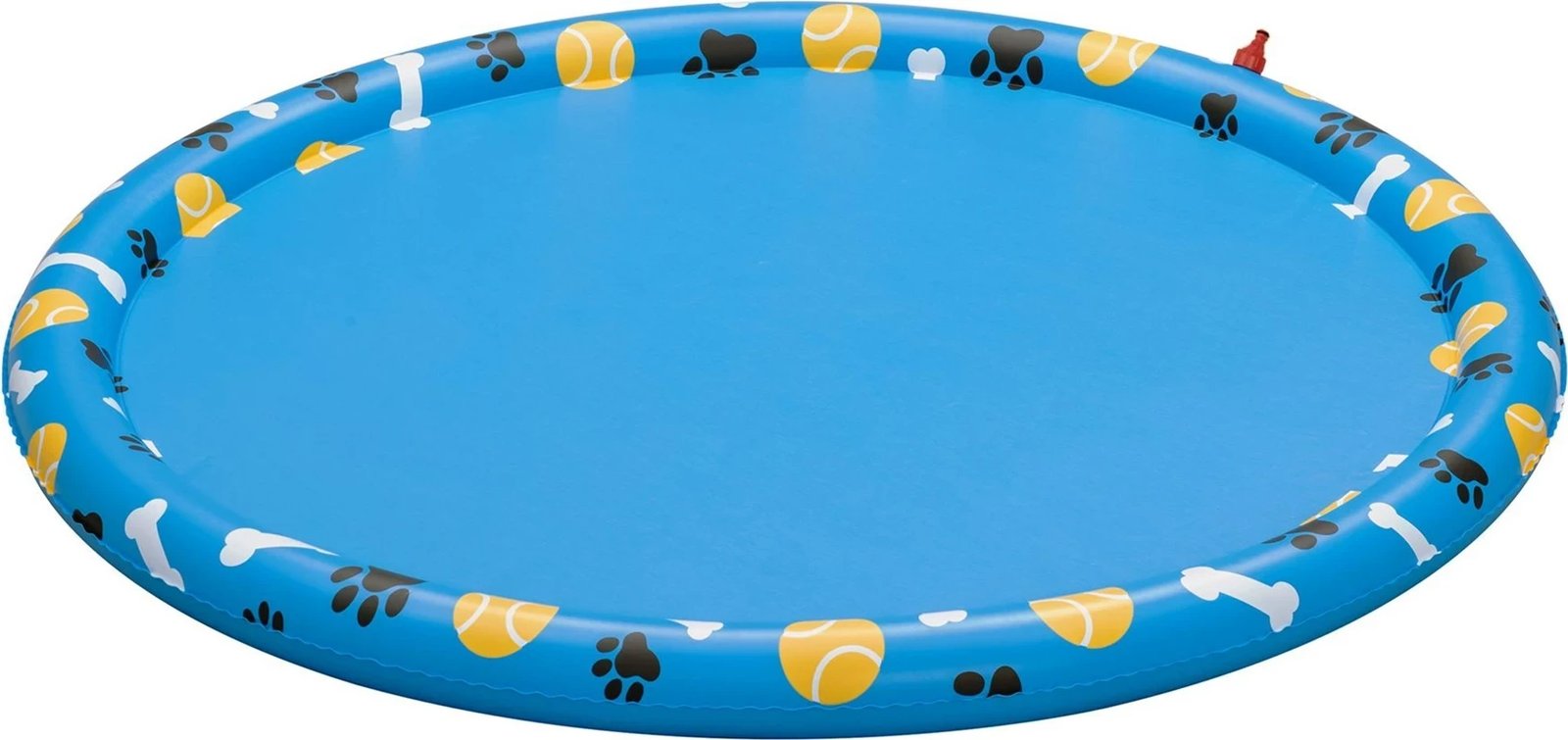 Pishinë për qen Bestway Fetchin' Fun, e verdhë, PVC, rrumbullakët