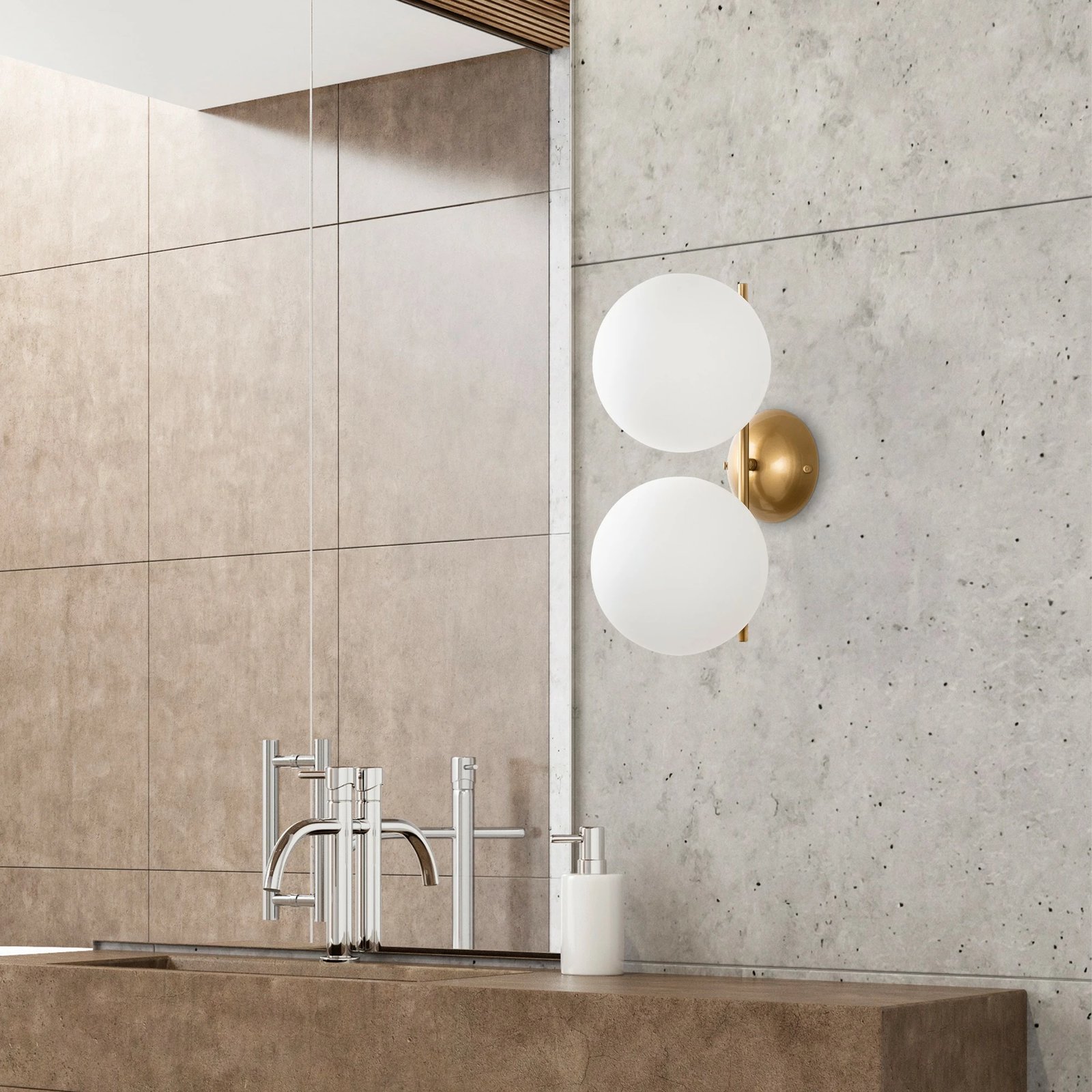 Llambë muri Opviq, Luminar - 14151, ngjyrë ari