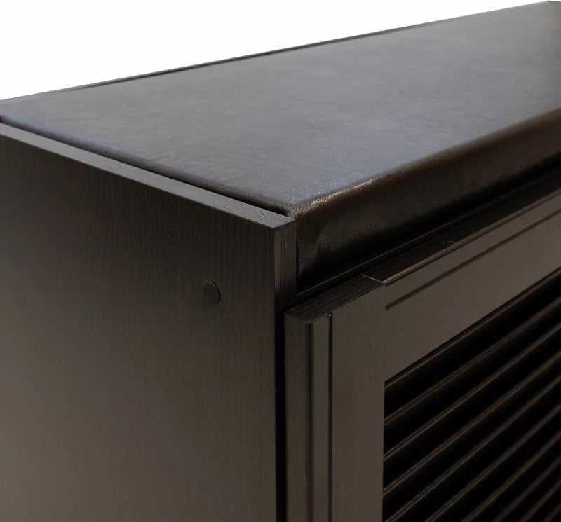 Kabinet këpucësh me karrige Crispy 9 palë wenge 94x34.5x60cm