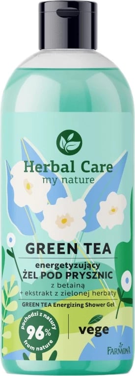 Xhel dushi për femra Farmona Herbal Care Green Tea Energizing me Betaine 500ml