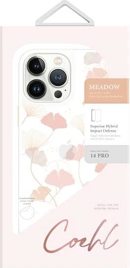 Mbështjellës UNIQ Coehl Meadow për iPhone 14 Pro, Rozë