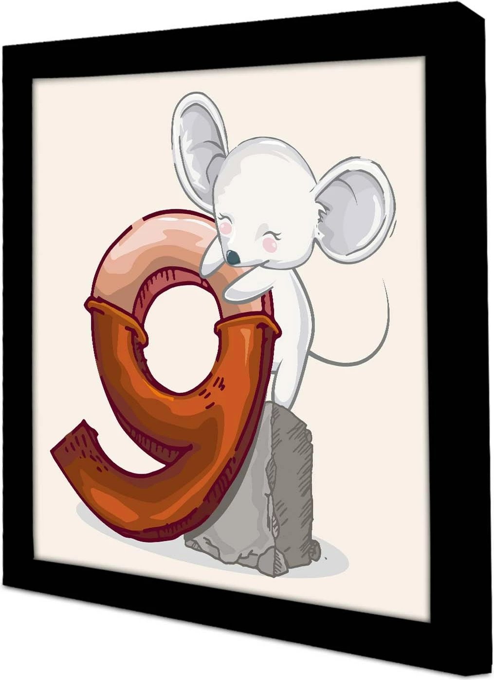 Pikturë dekorative me kornizë MDF, Wallity, 3333SCT-010, 33x33cm