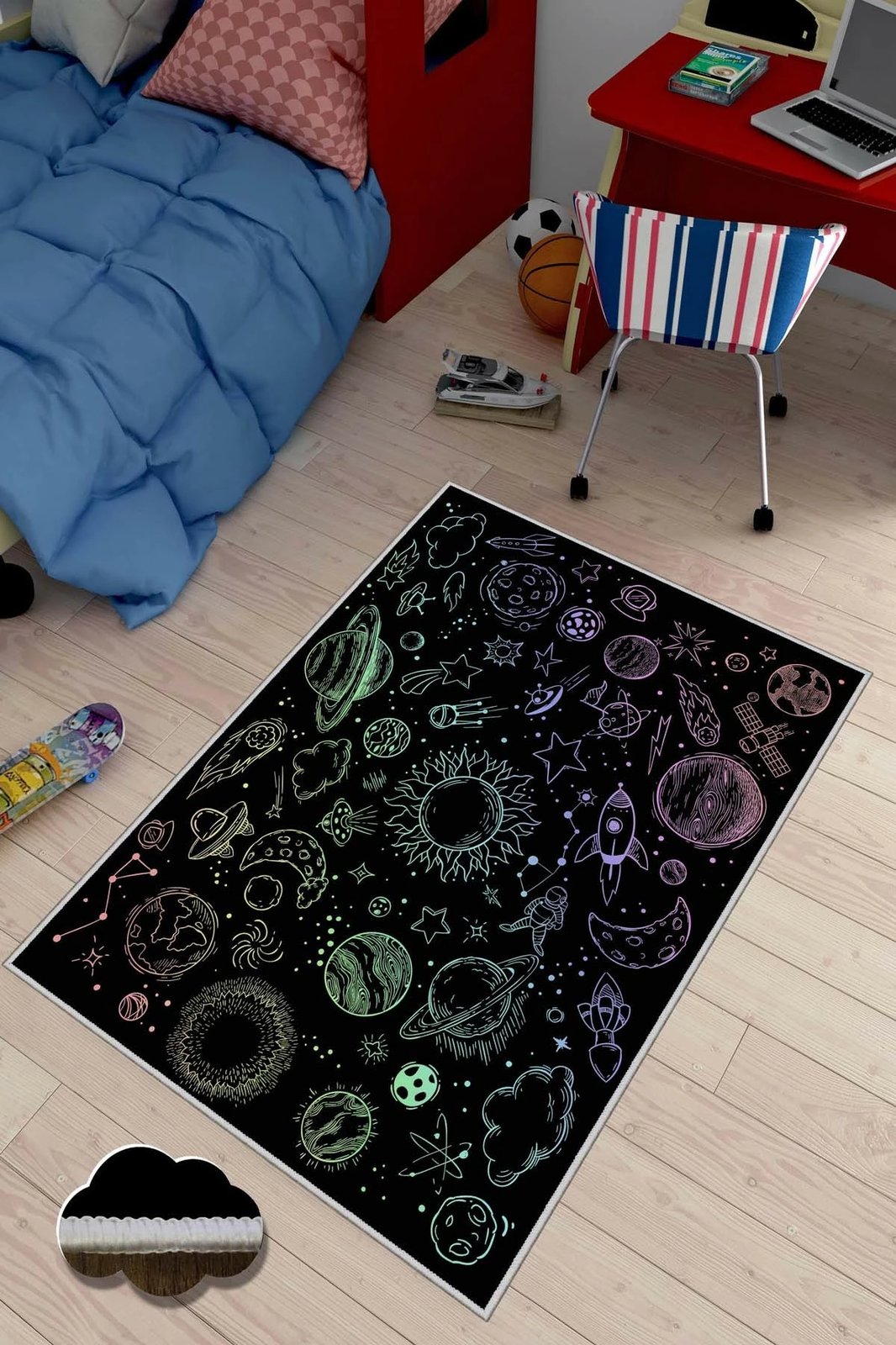 Qilim për korridor, shumëngjyrësh, Hypnose Conceptum, HMNT489, 100x200cm