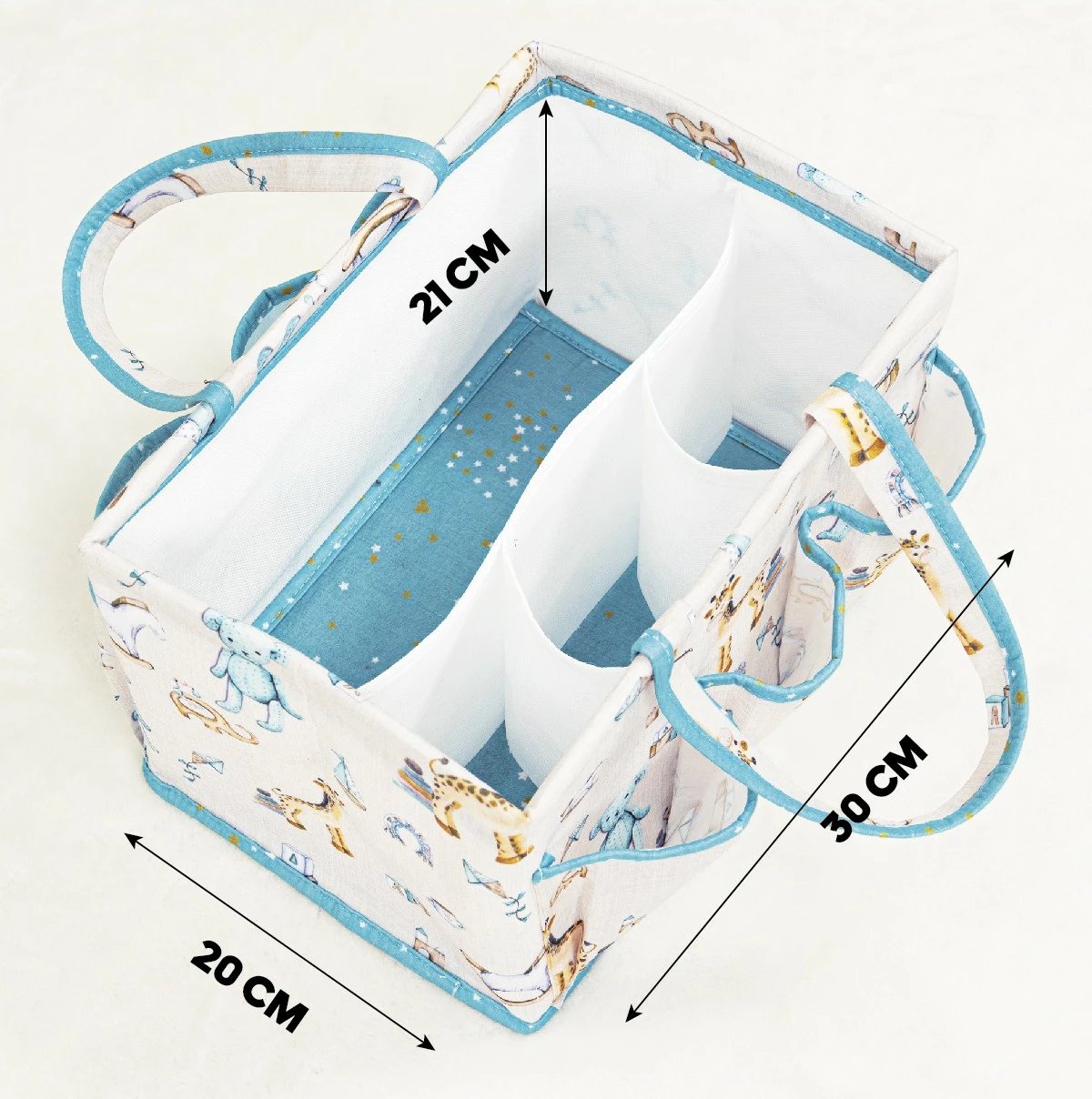 Shportë prej ndjesi, ngjyrë kaltër, Aberto Design, ALS-04348