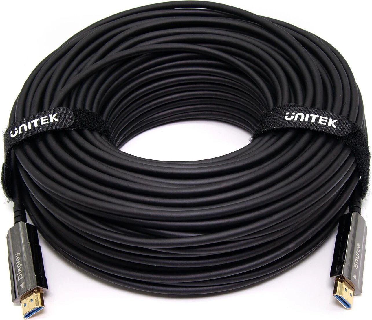 Kabllo HDMI 2.0 AOC Unitek, 4K 60Hz, 15m, e zezë