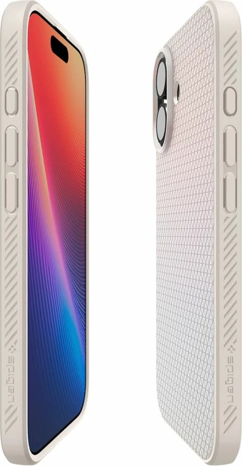 Mbështjellës Spigen Liquid Air për iPhone 17, Titanic