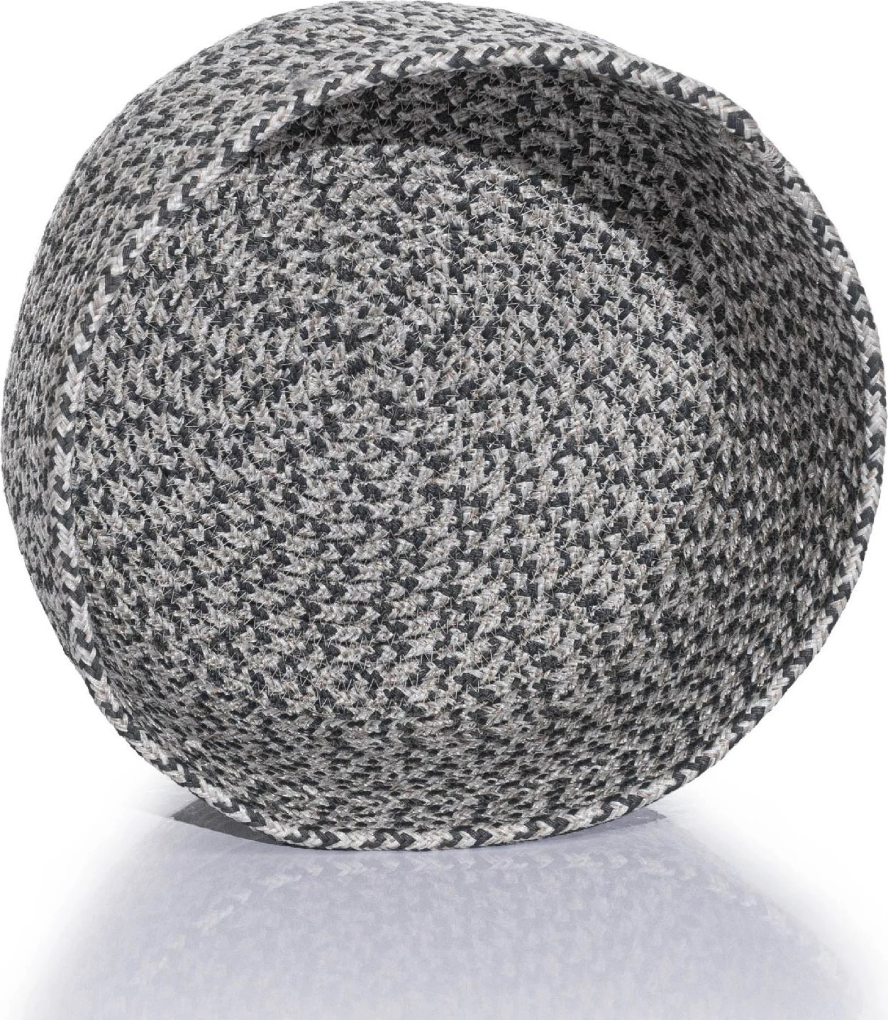 Kuti dekorative prej pambuku, ngjyrë gri dhe antracit, Aberto Design, 30x50cm