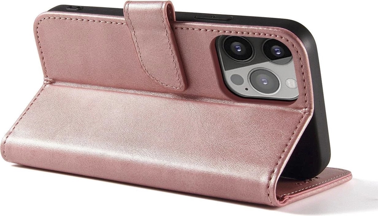 Mbështjellës magnetik me kapak Hurtel për Samsung Galaxy A56, rozë