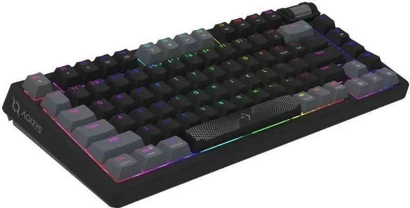 Tastierë Aqirys ADARA MINI LE, RGB, 81 taste, black-grey