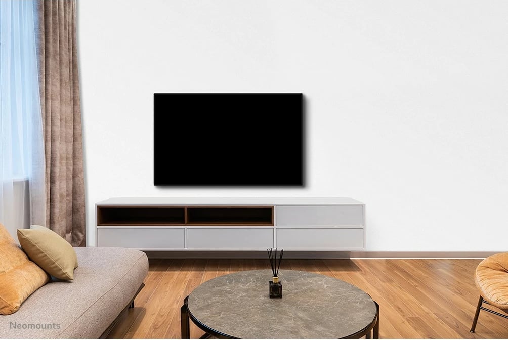 Mbajtës muri për TV Neomounts WL30S-850BL16, fiks, çelik, 42-86 inç, i zi
