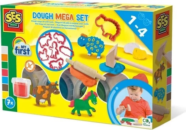 Set mega me brumë SES, për fëmijë, shumëngjyrësh