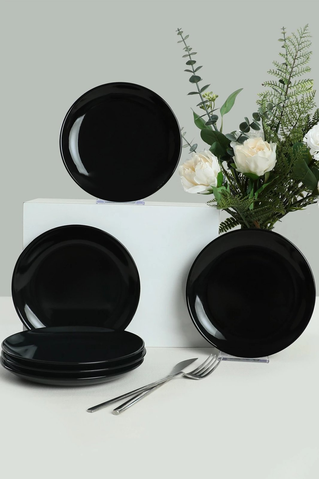 Set pjatash ëmbëlsirash qeramike (6 copë), Hermia Concept, ST025506F650A000000MAYD100