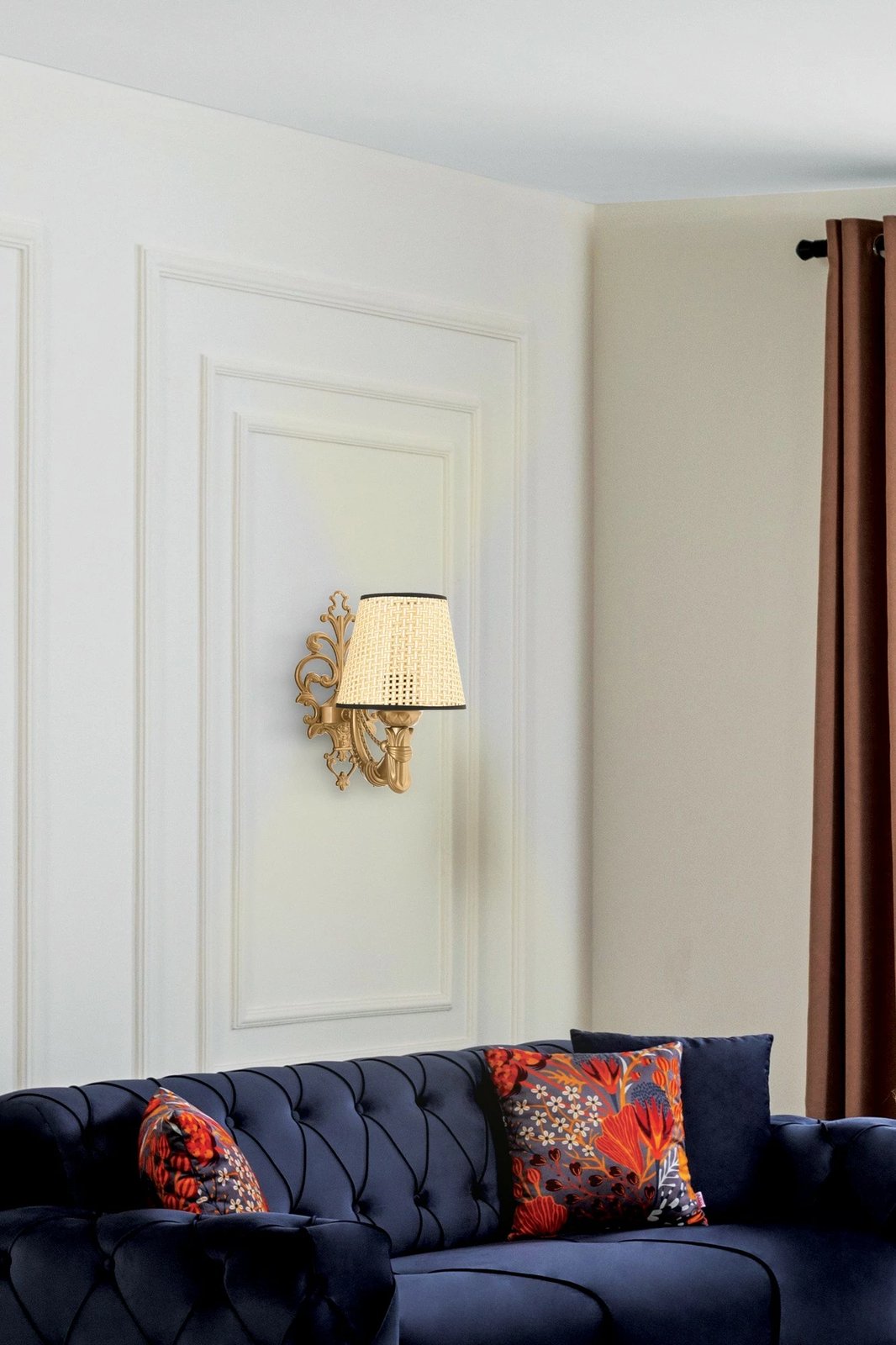 Llambë muri Opviq, Gloria, ngjyrë natyrale dhe ari