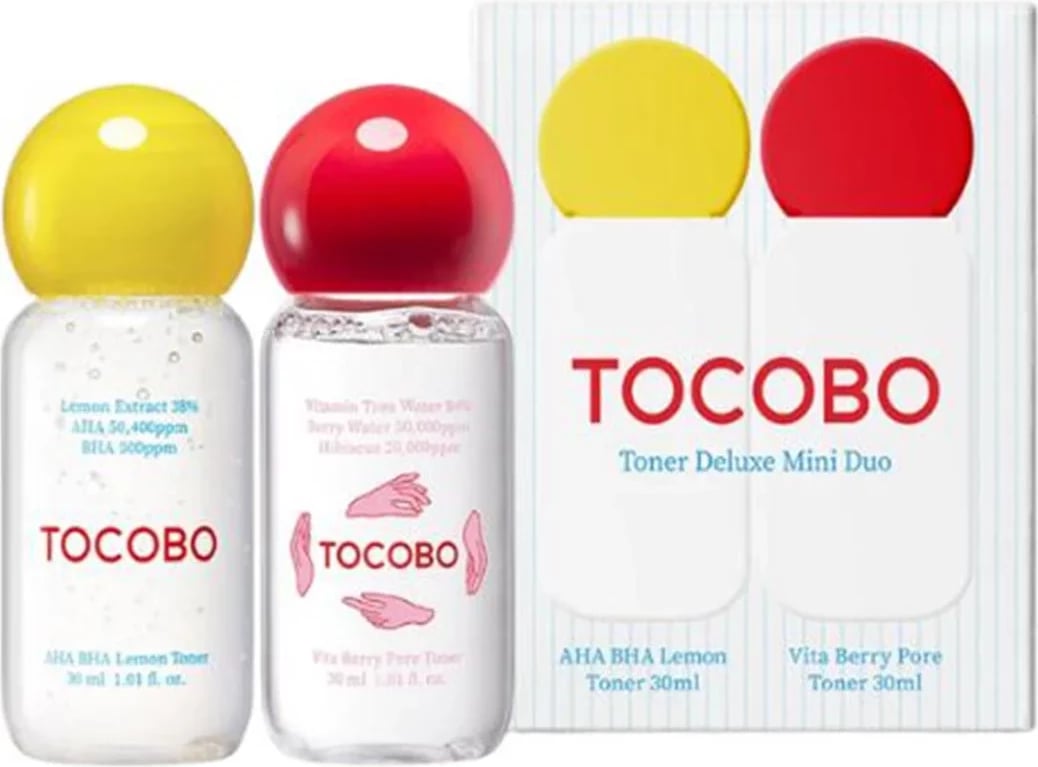 Toner për fytyrë TOCOBO Deluxe Mini Duo unisex, 2 copë