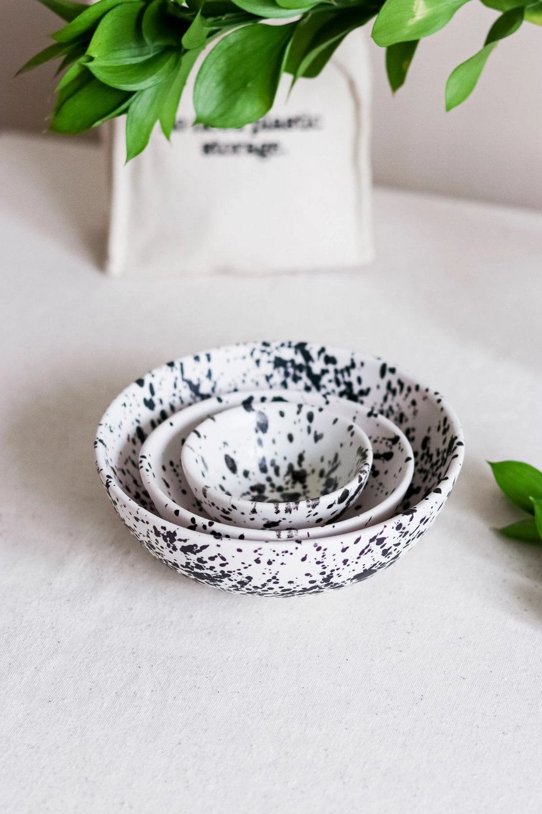 Set pjatash qeramike (3 copë), Hermia Concept, BSM541