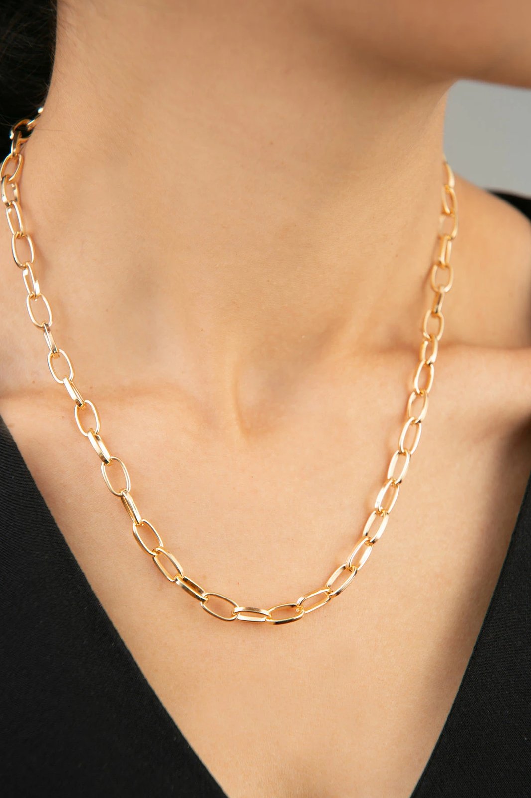 Qafore metalike Elika, ngjyrë ari, CK9319