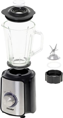 Blender Adler MS4080 1.5L kavanoz qelqi 600W 2 shpejtësi funksion Pulse Blender Adler MS4080 1.5L kavanoz qelqi 600W 2 shpejtësi funksion Pulse
