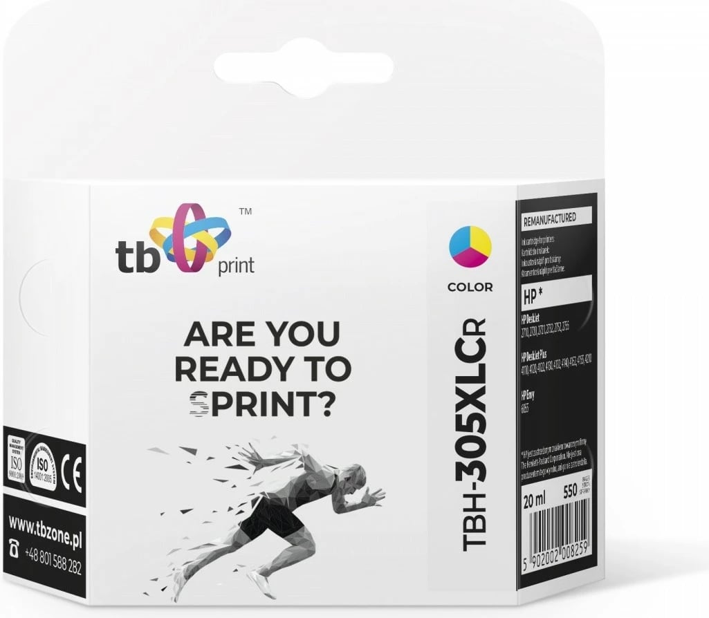 Toner ngjyrë TB Print TBH-305XLCR për HP DeskJet 2710, 20 ml, Color
